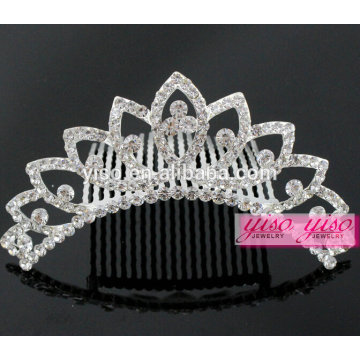 Feliz año nuevo diamante nupcial tiaras